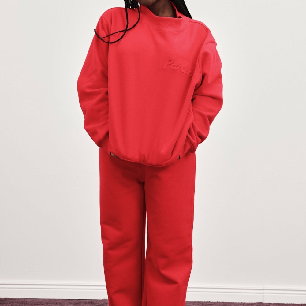 Ruby Parke Embossed Mockneck